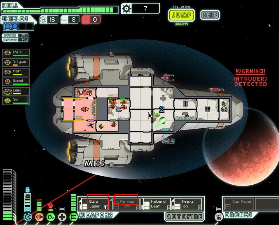 FTL: Faster Than Light - Mind structures