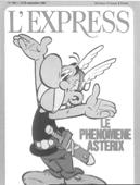 L'Express cover with Astérix